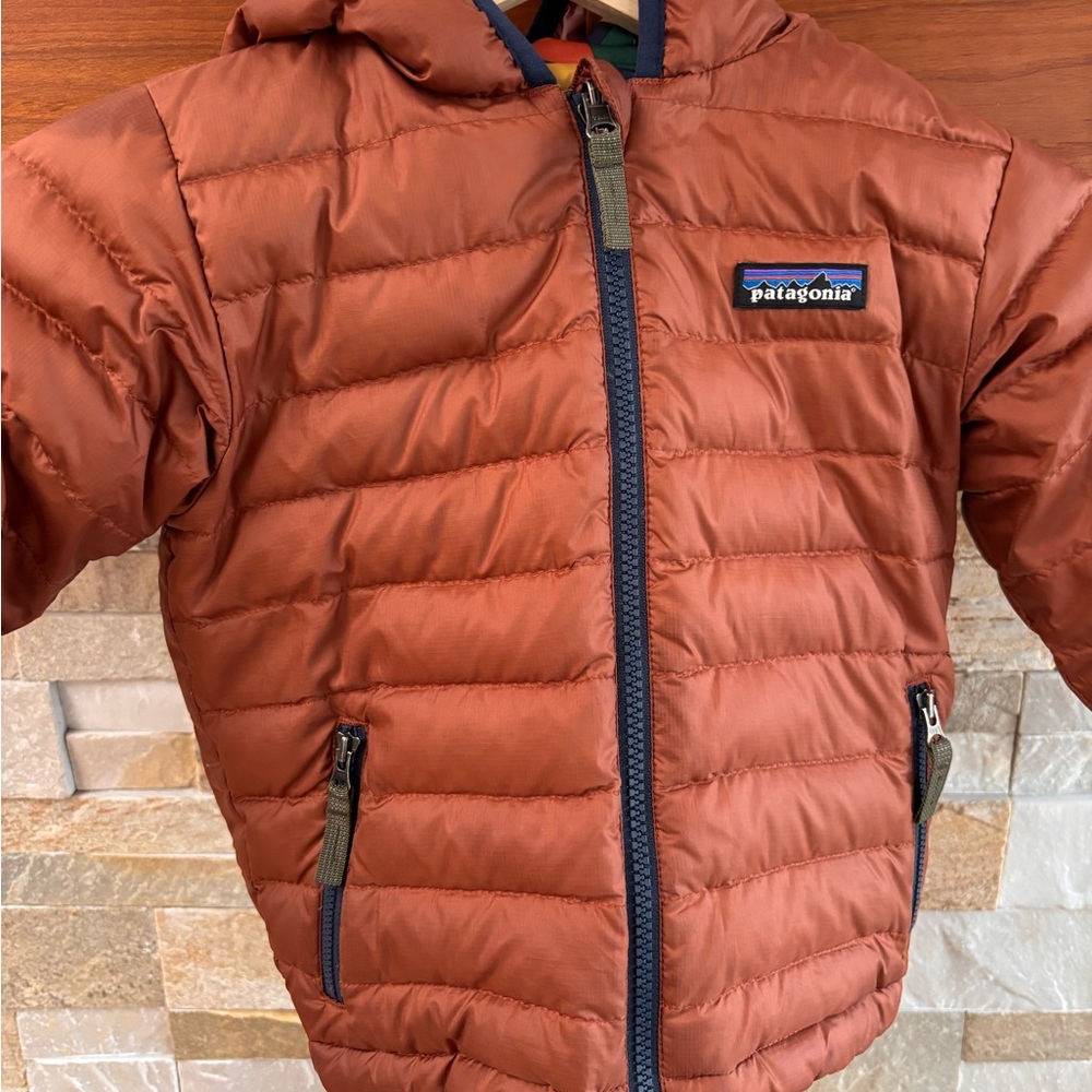 Patagonia Baby Reversible Down Sweater Hoody